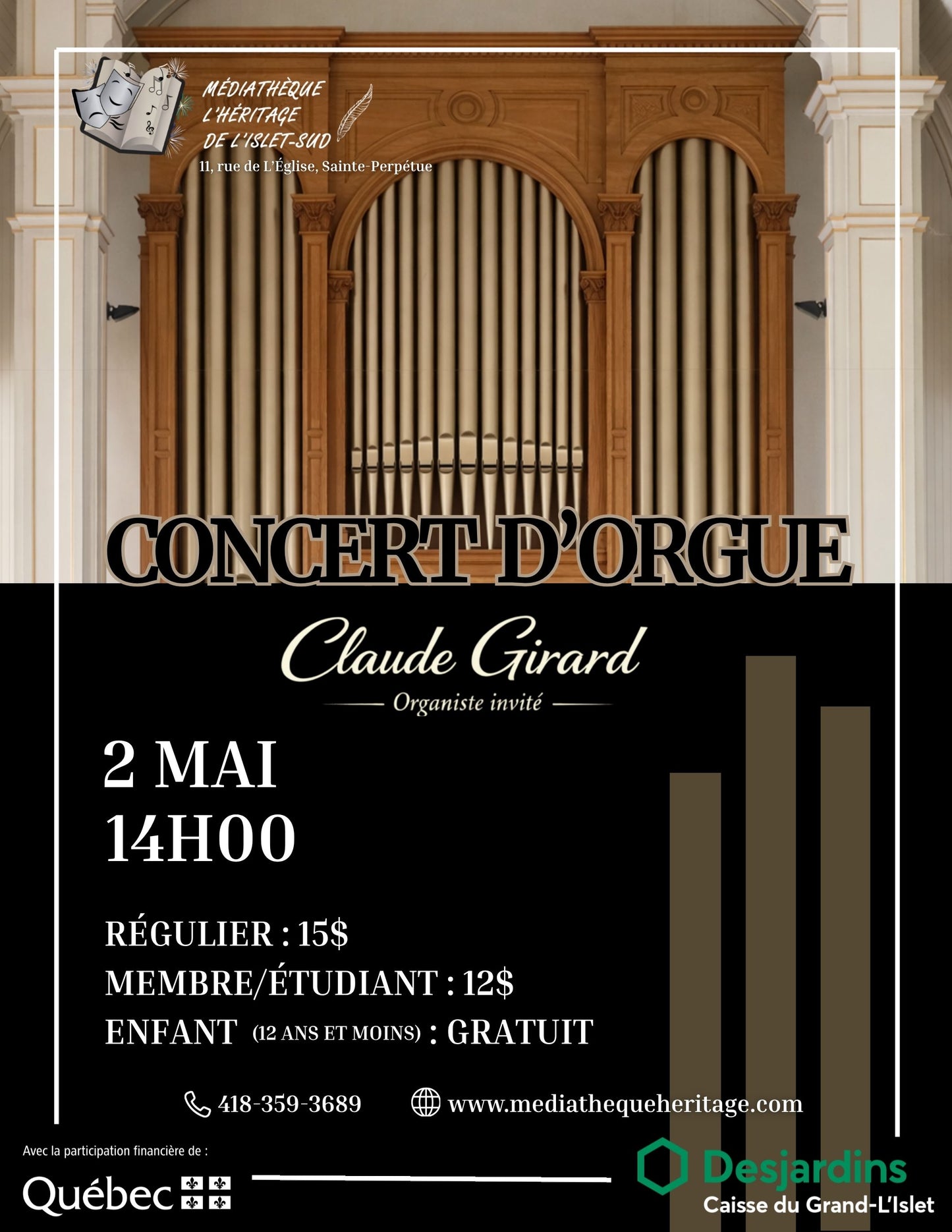 Concert d'orgue