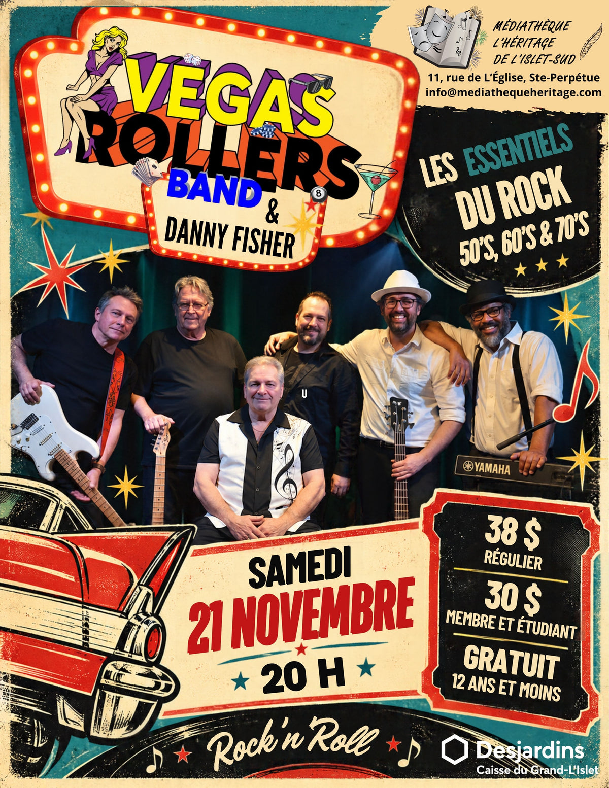 Vegas Rollers Band & Danny Fisher