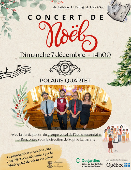 CONCERT DE NOËL - POLARIS QUARTET