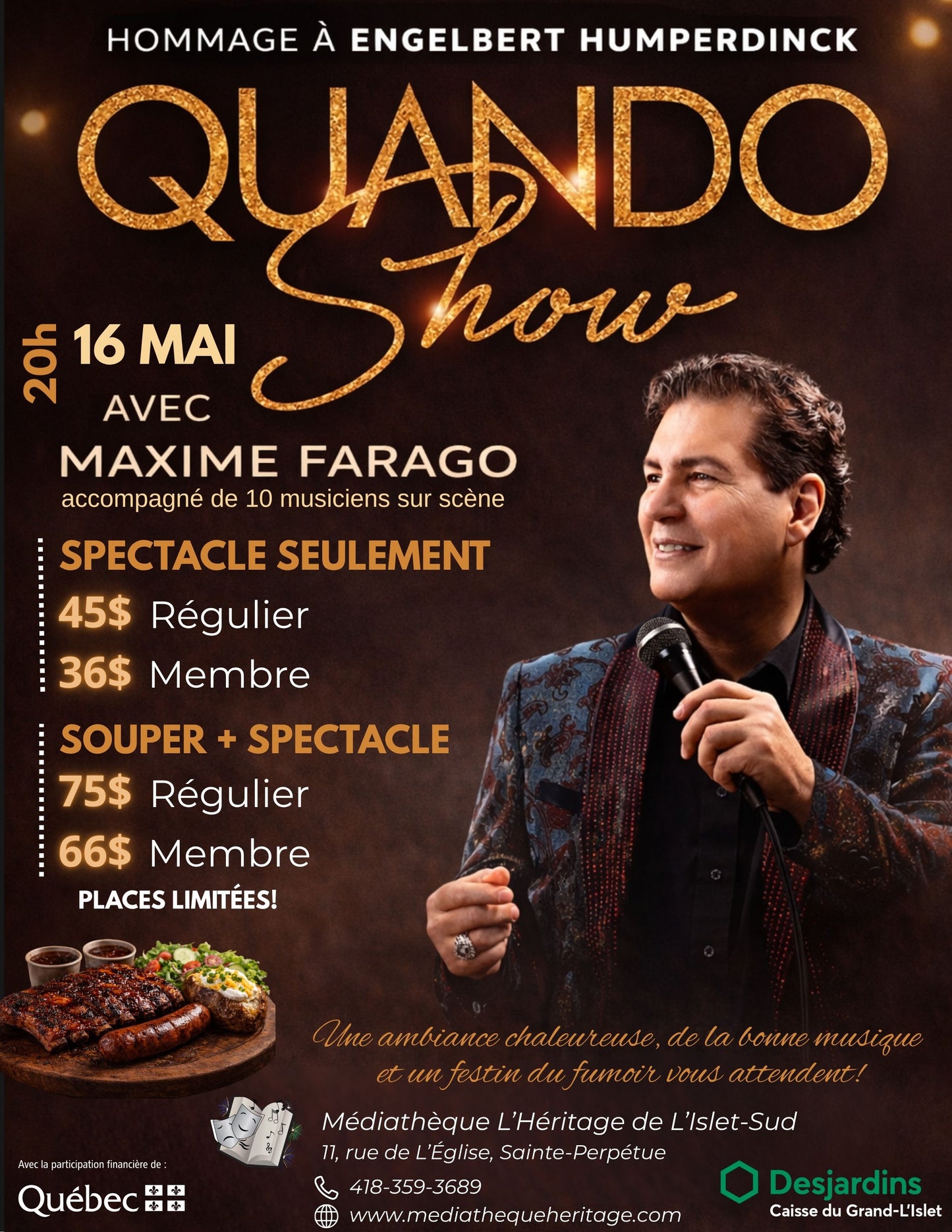 Souper-spectacle Quando Show