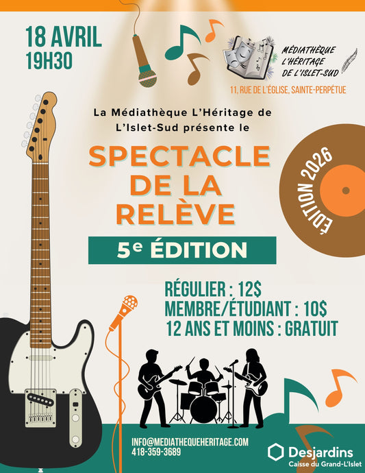 Spectacle de la Relève