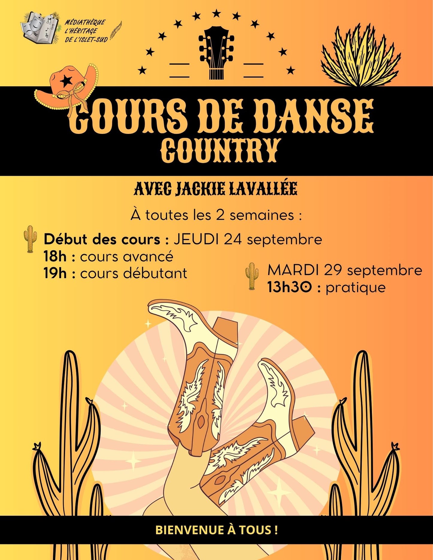 Cours de danse Country